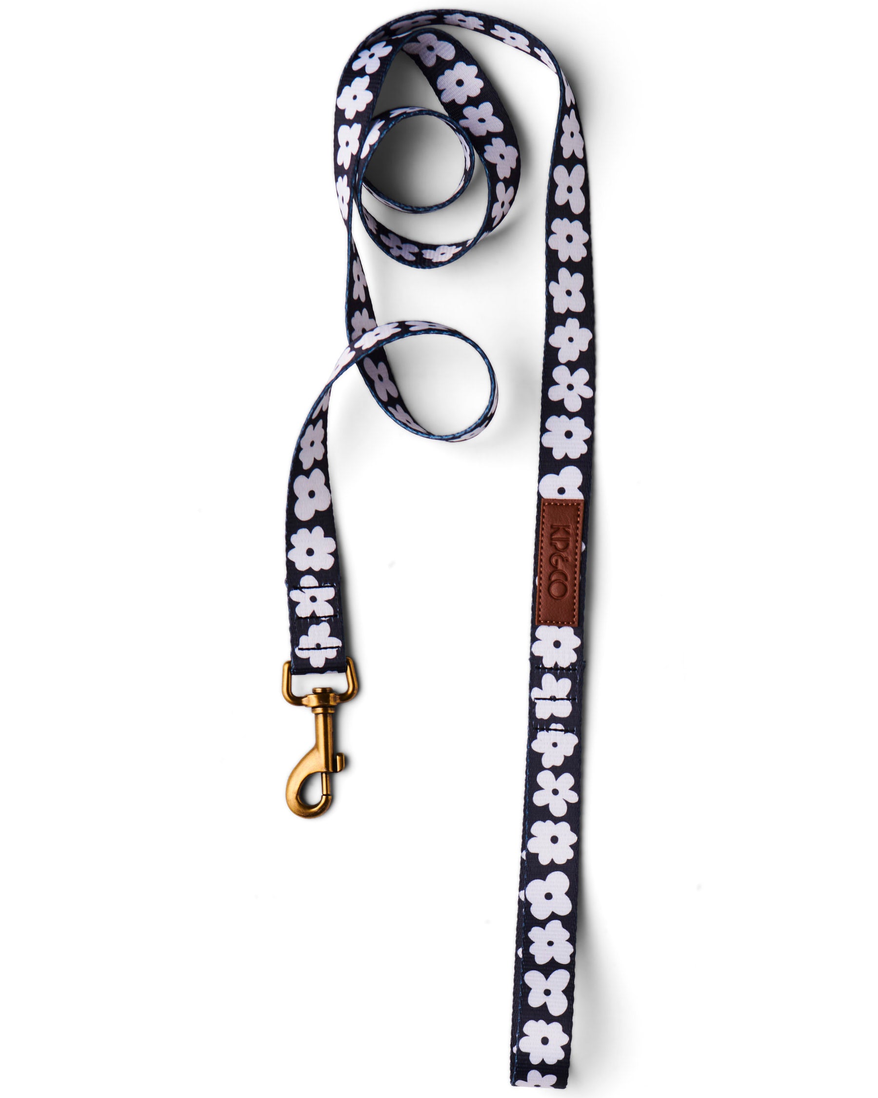 Premium Flower Face Dog Leash - Adjustable & Durable Pet Lead for Small to Medium Dogs - Perfect for Walks, Training & Outdoor Adventures