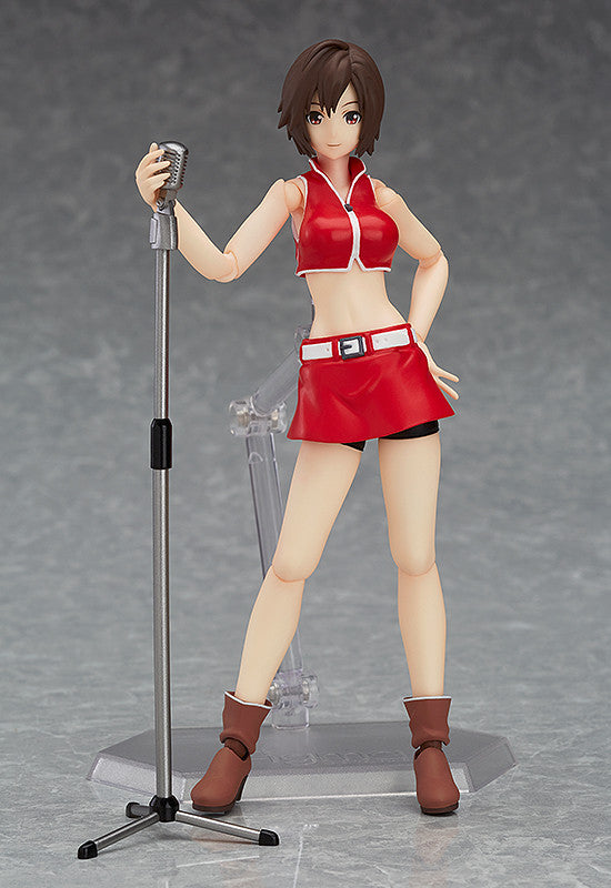 Figma #328 Meiko Vocaloid Action Figure - Collectible Anime Figure for Fans, Cosplay, and Display - Perfect for Anime Enthusiasts and Vocaloid Collectors