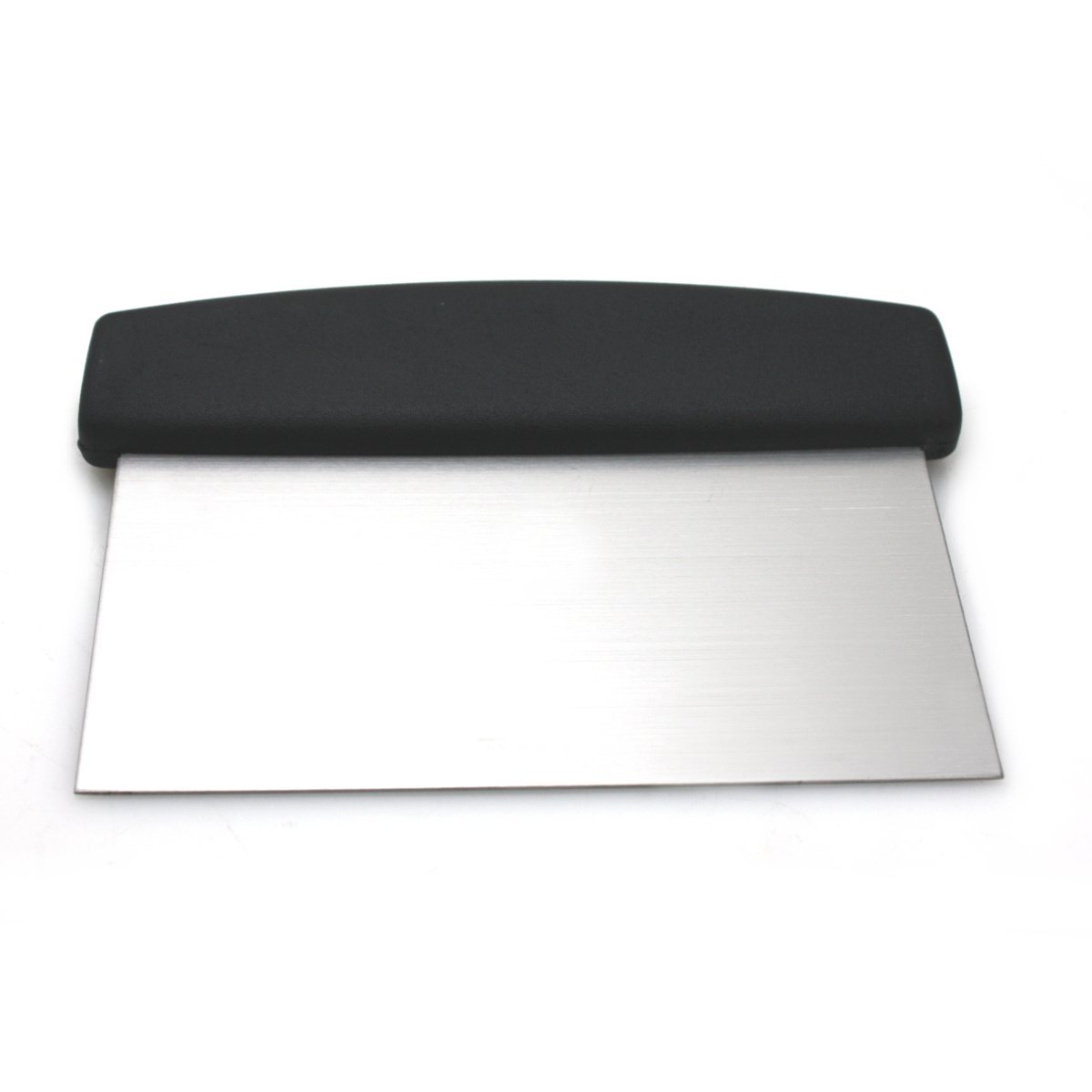Stainless Steel Dough Scraper - 6 Inch Wide Heavy Duty Baking Tool for Bread, Pastry & Pizza Dough - Professional Kitchen & Home Baking Essential