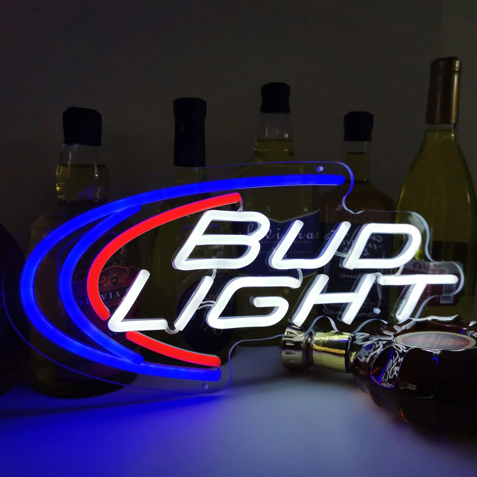 Handmade LED Dimmable Neon Beer Sign - 16 Inch 3D Wall Art Lighting for Home Bars, Man Caves & Pubs | Custom Neon Bar Decor for Restaurants, Clubs & Parties | Perfect for Wall, Window & Pub Decorations