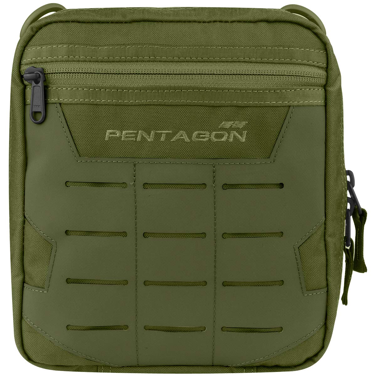 Pentagon EDC 2.0 Tactical Pouch - Olive Green Military Utility Bag for Outdoor Camping, Hiking & Everyday Carry Essentials