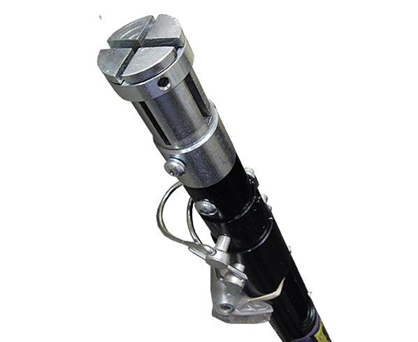 12ft Xtender Telescoping Extension Pole - Adjustable Lightweight Aluminum Pole for Painting, Cleaning, Window Washing & Outdoor Use