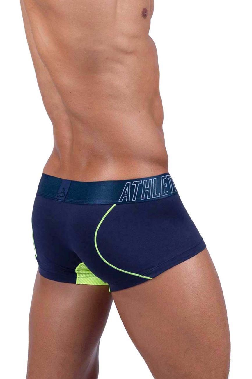 Private Structure Athlete Trunk BAUT4389 - Premium Men's Athletic Underwear for Workout & Sports | Comfortable & Breathable for Gym, Running & Active Lifestyle