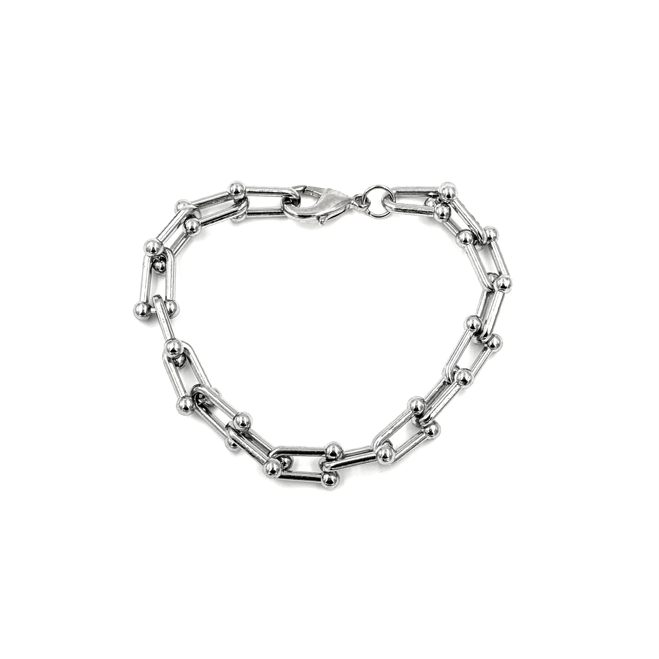 Ashley Gold Stainless Steel Bike Link Chain Bracelet for Women - Trendy Unisex Jewelry Gift for Cycling Enthusiasts & Fashion Lovers