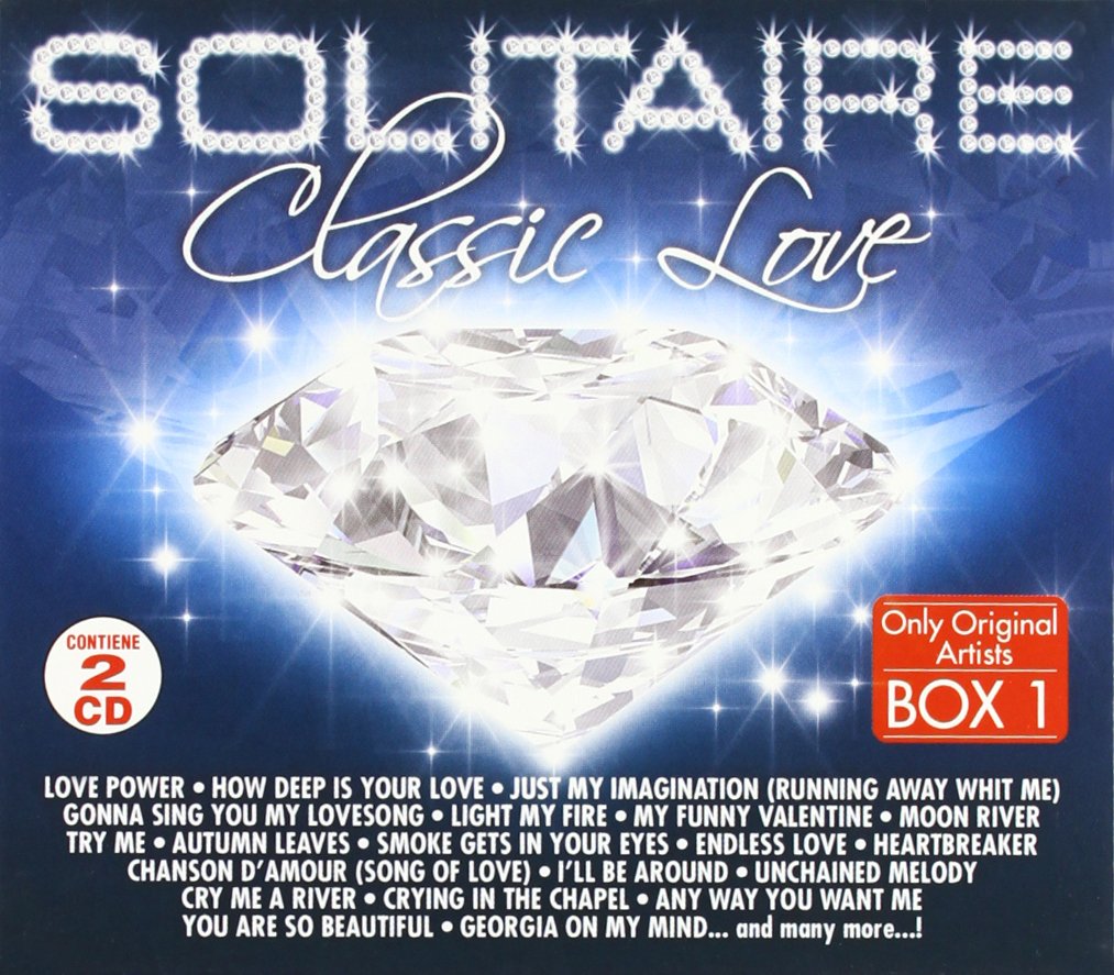 Solitaire Classic Love Box - Elegant Jewelry Gift Box for Engagement Rings, Wedding Bands & Keepsakes | Perfect for Proposals, Anniversaries & Romantic Occasions