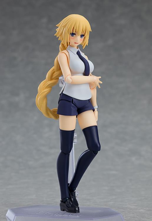 Fate/Apocrypha Figma #466 Ruler Jeanne d'Arc (Casual Version) - Anime Action Figure for Collectors & Display - Perfect for Cosplay, Shelf Decoration & Anime Fans