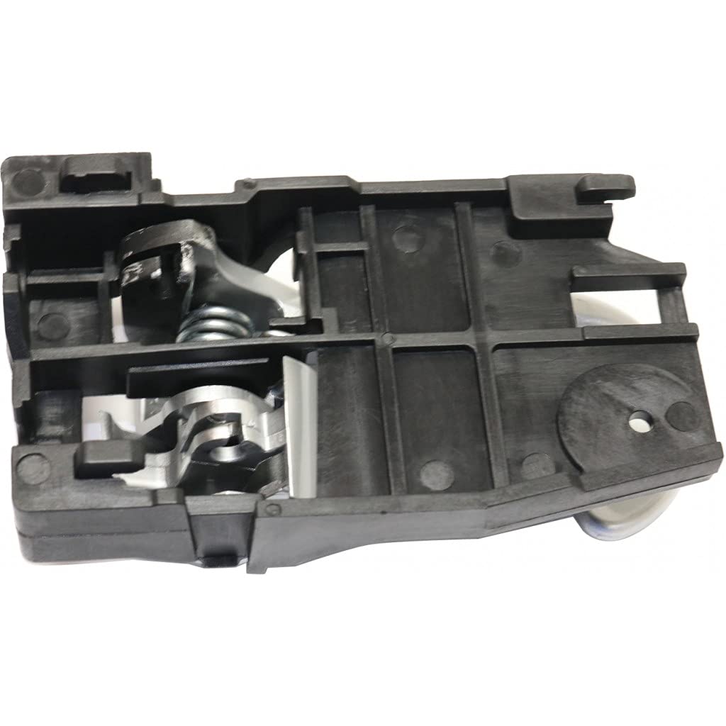 Mitsubishi Endeavor Interior Door Handle 2004-2011 - Front or Rear Driver Side Silver with Door Lock Button | Compatible with All Submodels | Perfect for Car Door Repair & Replacement