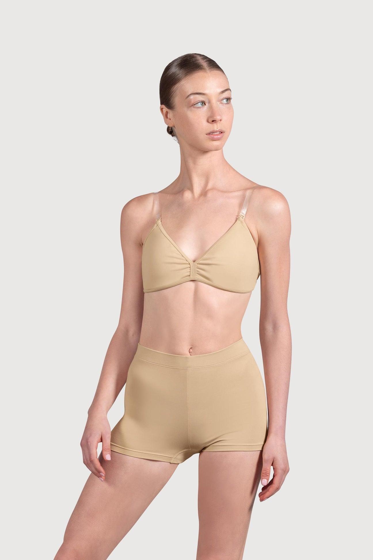 Bloch Women's Deva V-Front Sports Bra - Comfortable Support for Yoga, Gym & Active Wear