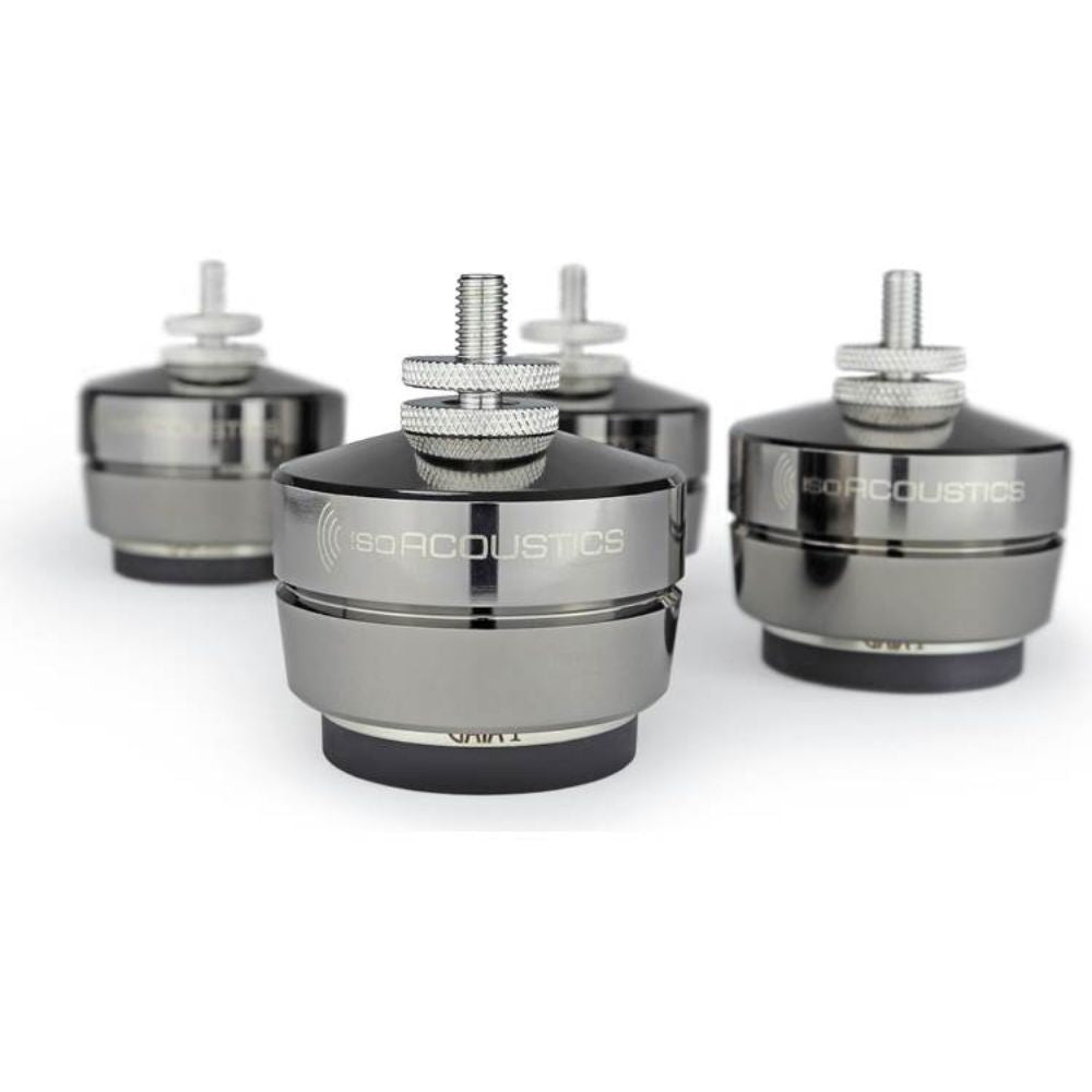 IsoAcoustics Gaia I Speaker Isolation Feet - Premium Audio Equipment for Home Theater & Studio Use - Reduce Vibrations & Enhance Sound Quality