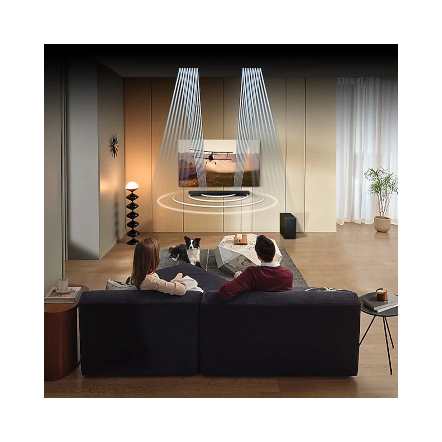 Samsung HW-S700D Ultra Slim 3.1ch Wireless Soundbar with Dolby Atmos - Premium Home Theater Audio for Movies, Music & Gaming