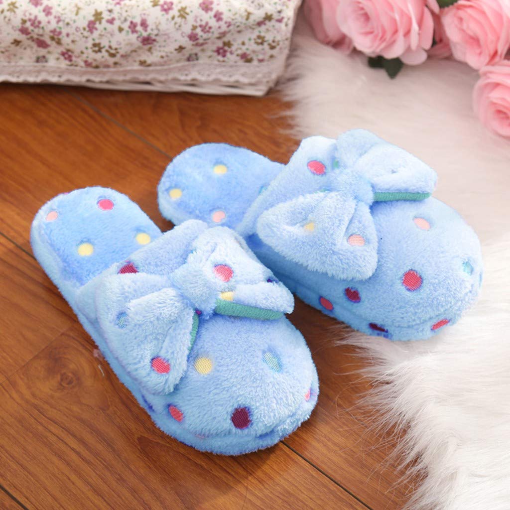 Warm & Cozy IQYU Plush Slippers for Men & Women - Lightweight Breathable Winter House Shoes with Soft Lining | Perfect for Indoor Comfort, Lounging & Cold Weather