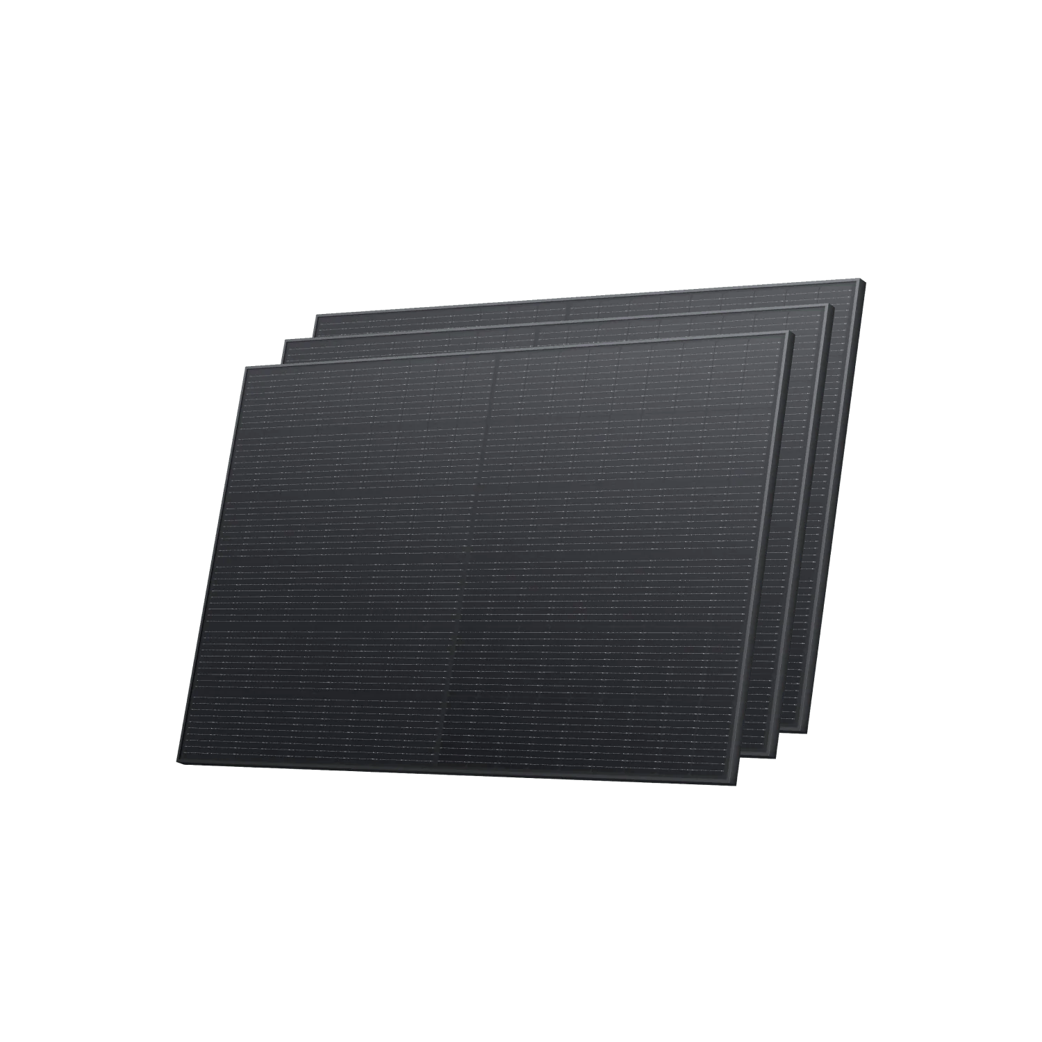 EcoFlow 400W Rigid Solar Panel with Mounting Feet - High Efficiency Portable Solar Charger for RV, Boat, Camping & Off-Grid Power
