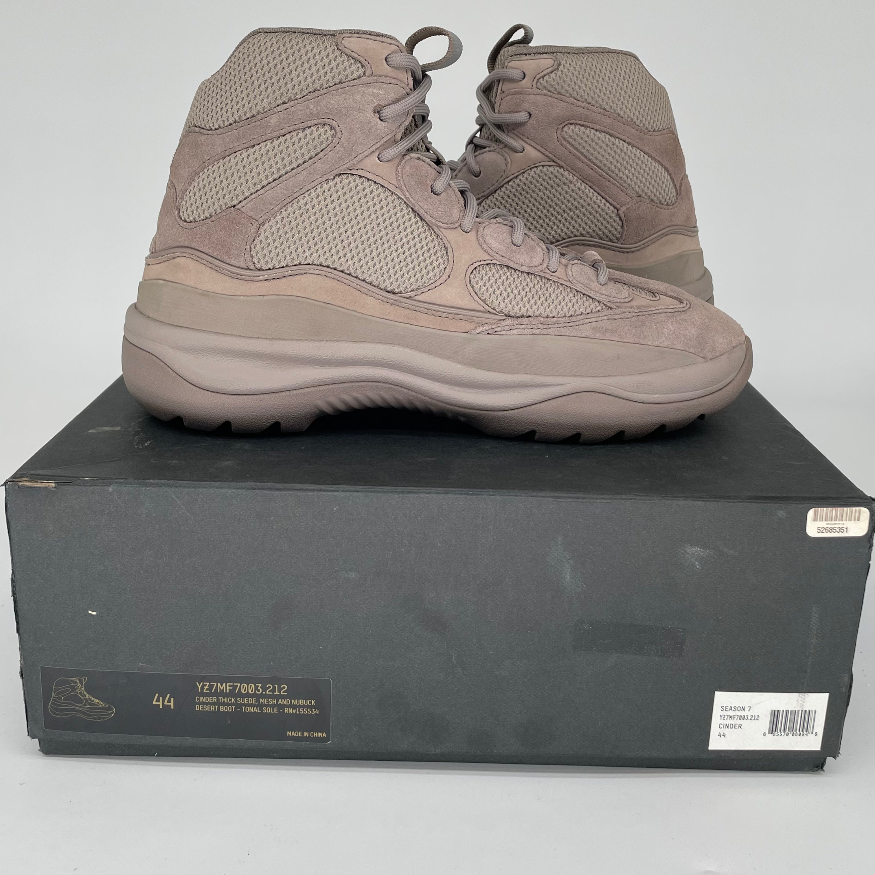 Adidas Yeezy Desert Boot Cinder - Men's Size 10 (YZ7MF7003212) | Stylish & Comfortable Hiking & Outdoor Shoes for Men
