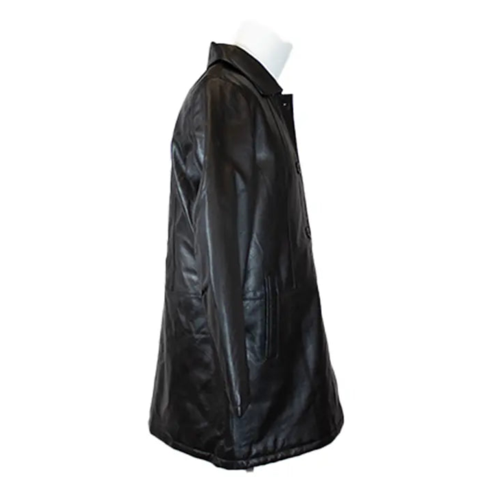 BOL Women's Button Up Leather Jacket - Stylish Faux Leather Moto Jacket for Women, Casual & Office Wear, Perfect for Fall & Winter Fashion
