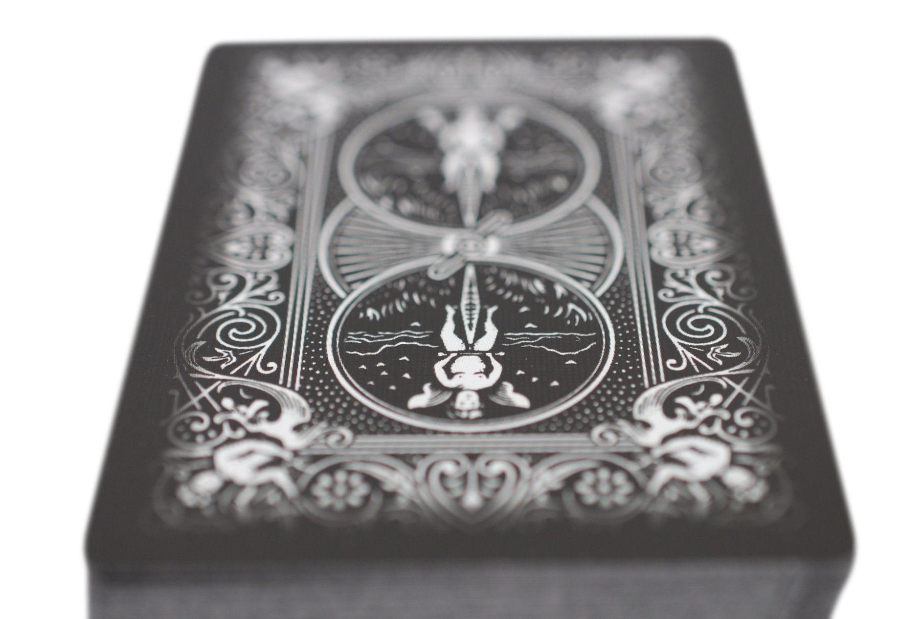 Bicycle® Black Ghost Playing Cards - Premium Quality Poker Cards for Magic Tricks, Cardistry & Casino Games - Perfect for Professional Magicians & Card Enthusiasts