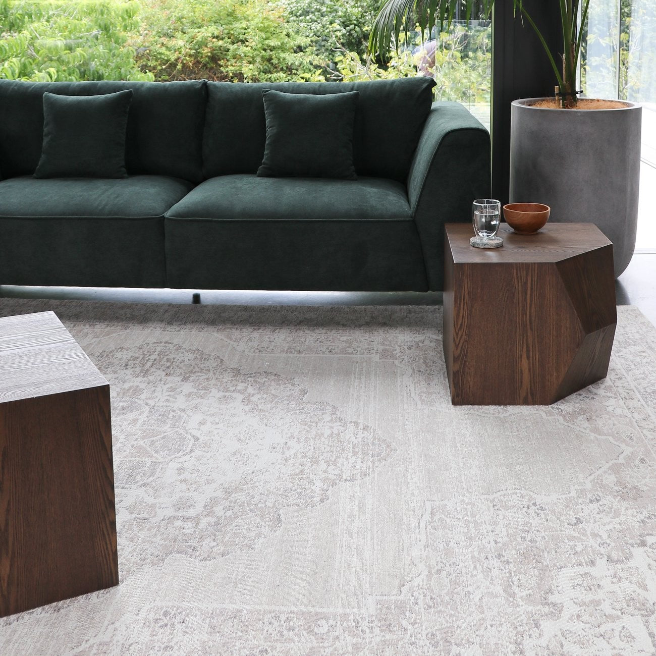 Premium Antalya Floor Rug - Soft & Durable Off White/Beige 8'x11' (240cm x 340cm) - Perfect for Living Room, Bedroom & Home Decor