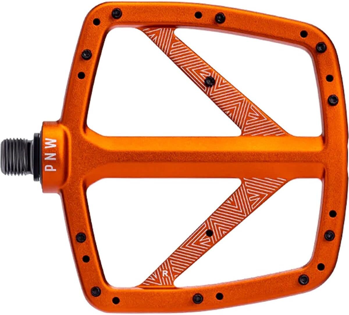 PNW Components Loam Alloy Mountain Bike Pedals - Durable MTB Flat Pedals for Trail Riding & Downhill Biking