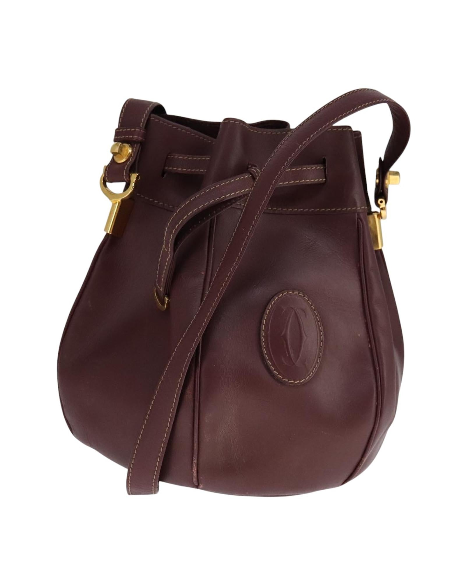 Premium Leather Bucket Bag with Drawstring Closure - Stylish & Spacious Handbag for Women, Perfect for Daily Use, Travel & Shopping