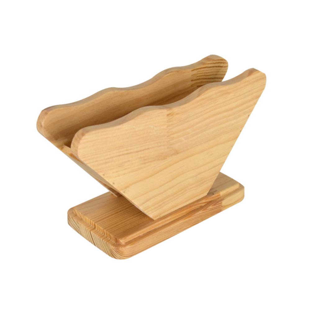YARNOW Bamboo Coffee Filter Holder - Cone Shaped Paper Storage Rack & Dispenser for Kitchen, Bar, Cafe | Durable Coffee Filter Stand for Pour Over, Drip, and Cold Brew Coffee Making