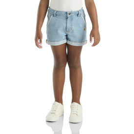 Youth Rugged Flex Denim Shorts - Light Wash Distressed Jeans for Boys & Teens | Comfortable Stretch Denim for Outdoor Activities & Casual Wear