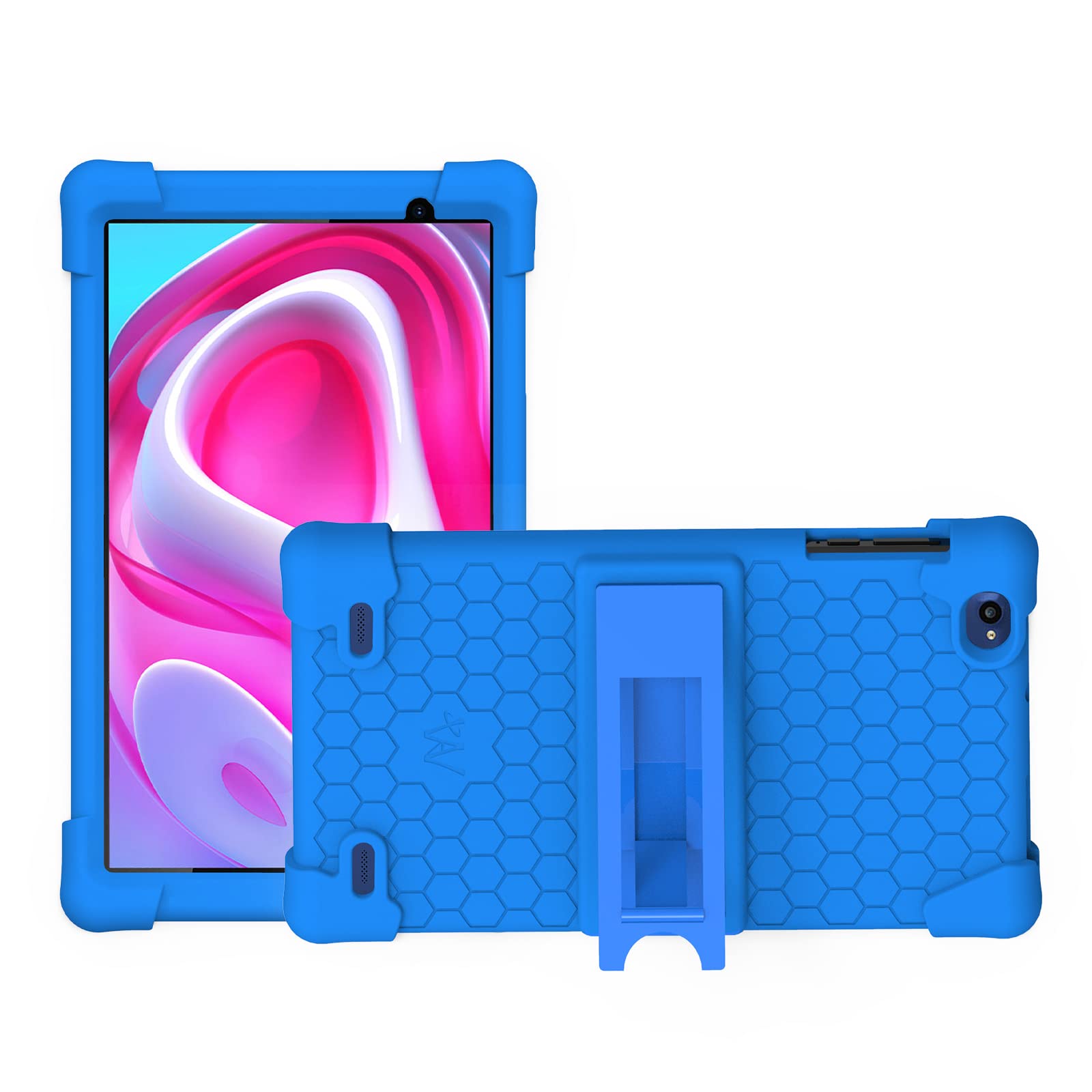 BLU M8L Plus Tablet Case for Kids 8 Inch - Shockproof Protective Cover, Blue - Perfect for School, Travel & Home Use