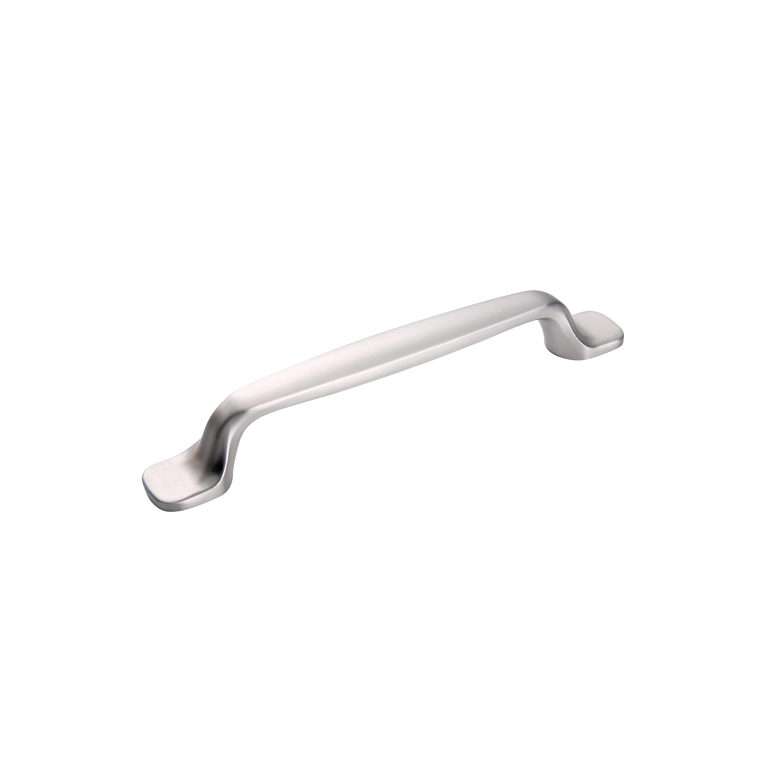 Modern Kitchen Drawer Handles 10 Pack - Brushed Satin Nickel for Cabinets & Furniture