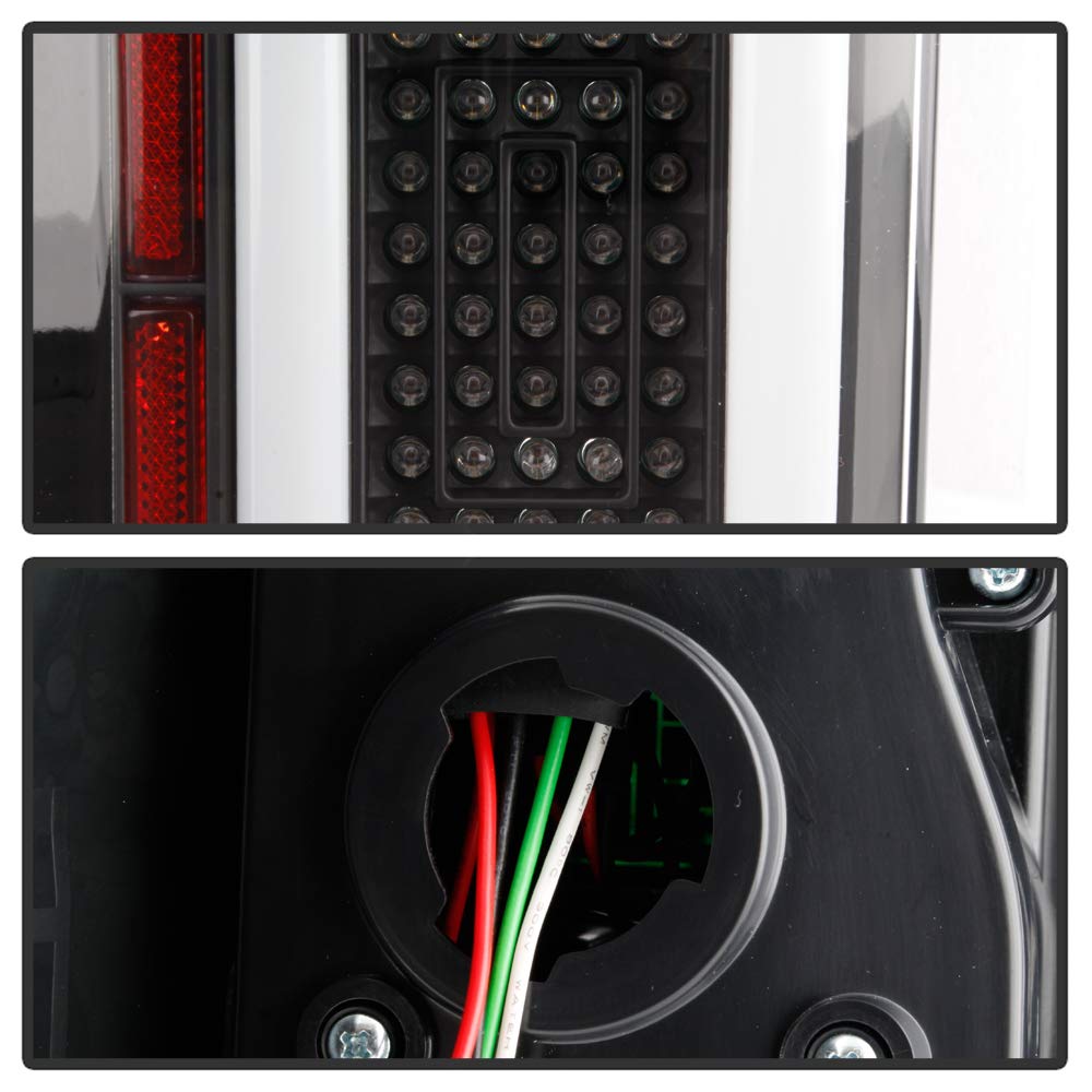 Ford F150 2015-2017 LED Tail Lights - Aftermarket V2 Light Bar Replacement (Black) | Upgrade for Enhanced Visibility & Style | Perfect for Night Driving & Off-Road Adventures