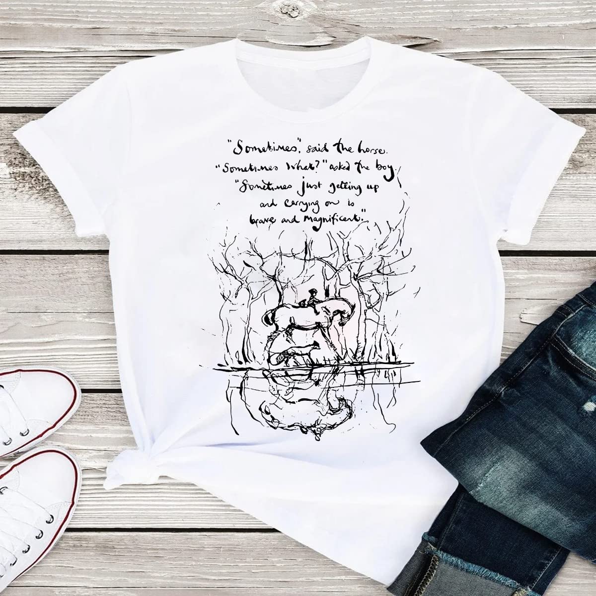 Book Character T-Shirt for Men - Funny Literary Tee with Classic Book Designs - Perfect for Book Lovers, Reading Enthusiasts & Gifts