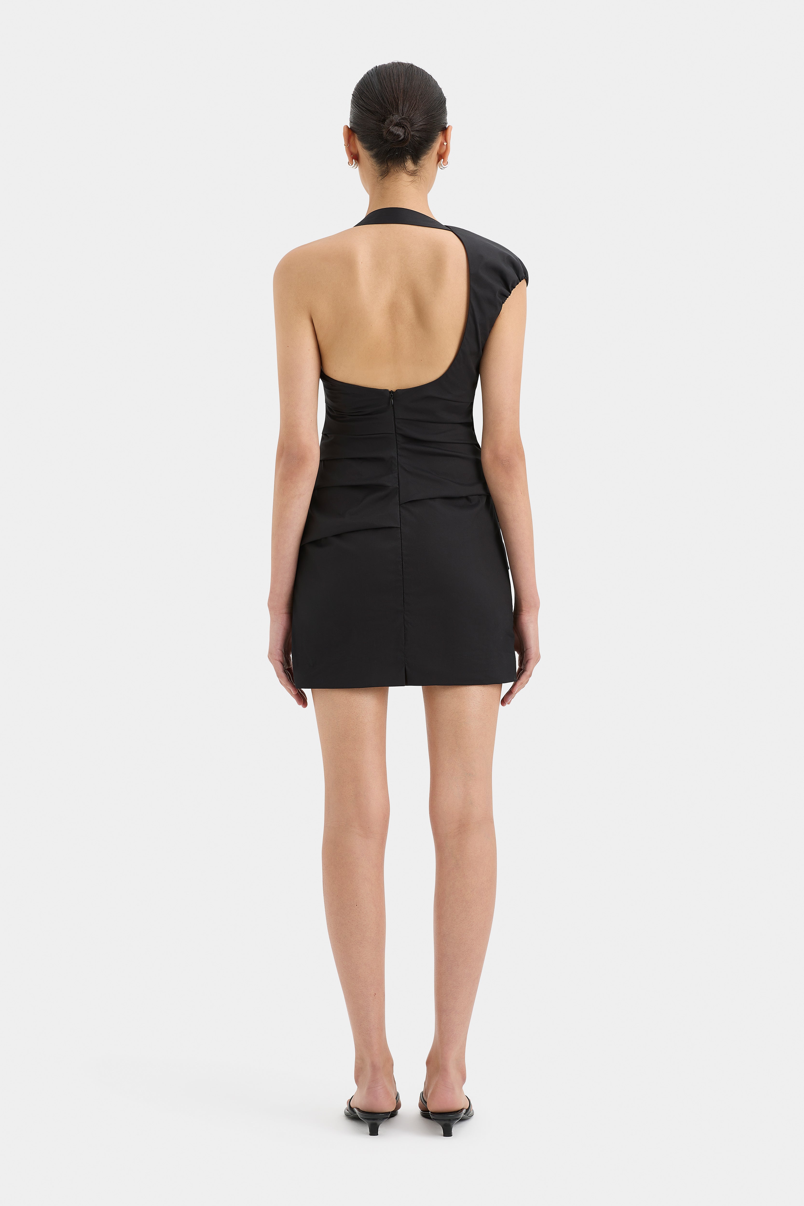 Azul Gathered Mini Dress - Flowy Summer Dress for Women, Casual & Party Wear, Perfect for Beach, Vacation & Date Nights