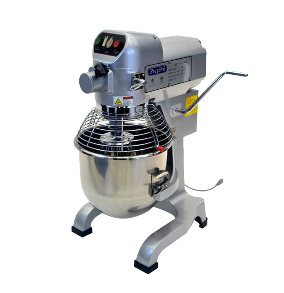 Atosa PPM 20 20-Quart Commercial Heavy Duty Planetary Mixer 115V 1100W - Perfect for Bakeries, Restaurants & Large-Scale Food Preparation