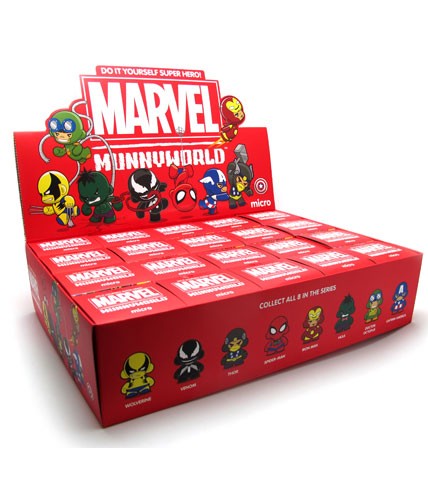 Marvel Micro Munny Series - Collectible Vinyl Figures for Superhero Fans | Perfect for Display, Gifts, and Marvel Collections