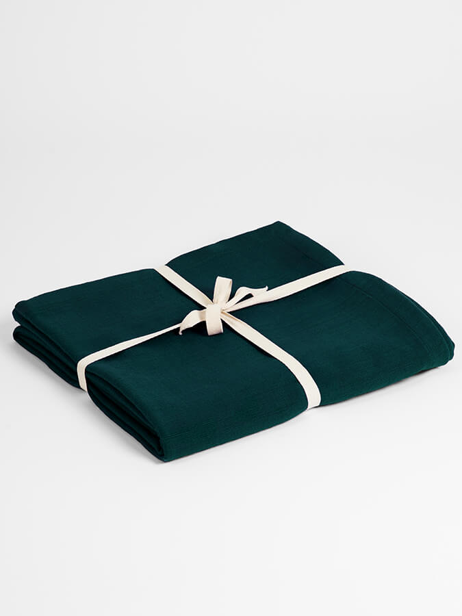 GOTS Certified Organic Cotton Yoga Blanket for Meditation, Hot Yoga, and Home Practice - Eco-Friendly & Soft Yoga Mat Cover