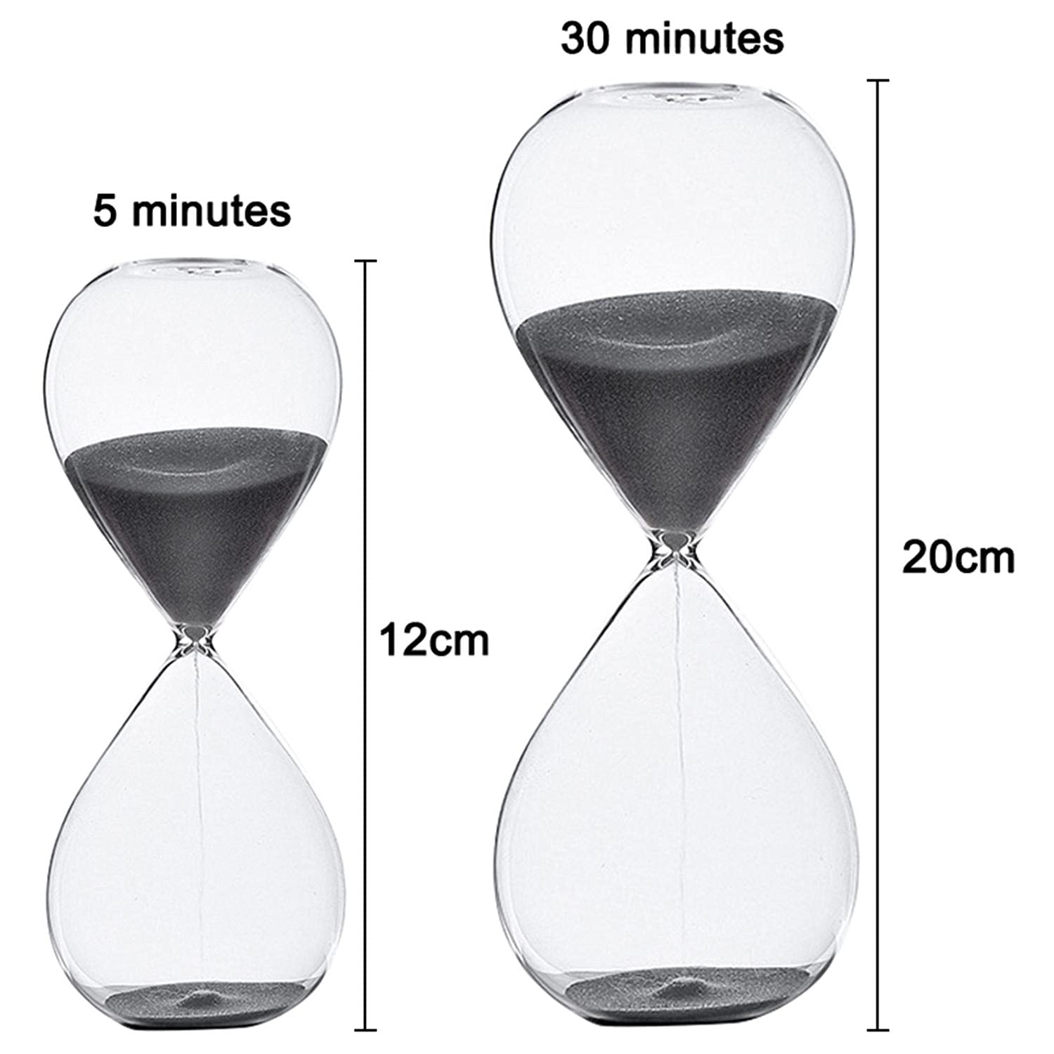 5-Minute Hourglass Sand Timer - Improve Productivity, Focus & Time Management | Perfect for Work, Study & Meditation | Stay Efficient & Achieve Goals