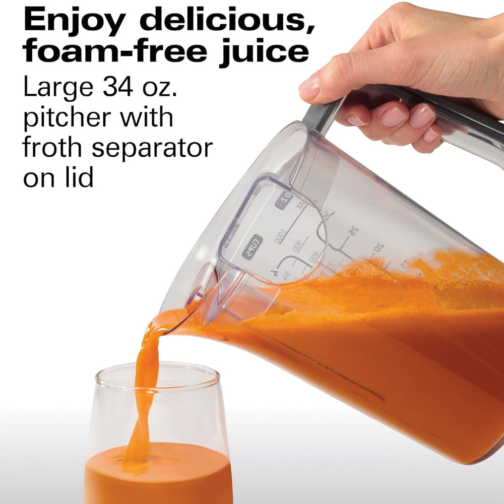 Refurbished Hamilton Beach Professional 67906 Centrifugal Juicer Extractor with Warranty - Perfect for Healthy Juicing at Home & Kitchen Essentials
