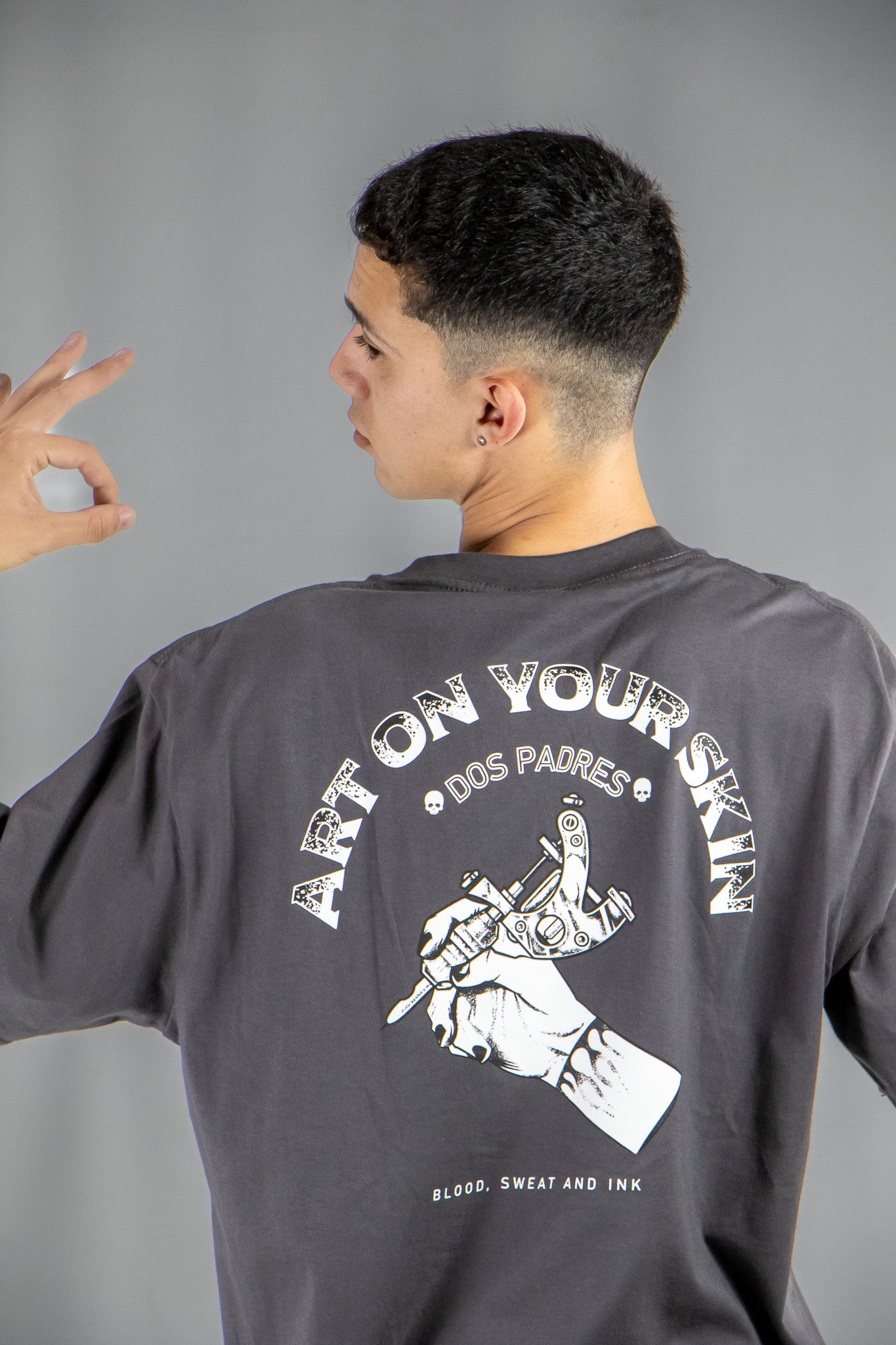 Oversized Unisex T-Shirt for Men & Women - Soft Cotton Crewneck Tee - Gray 6A - Casual Wear, Street Style, Lounge & Everyday Outfits
