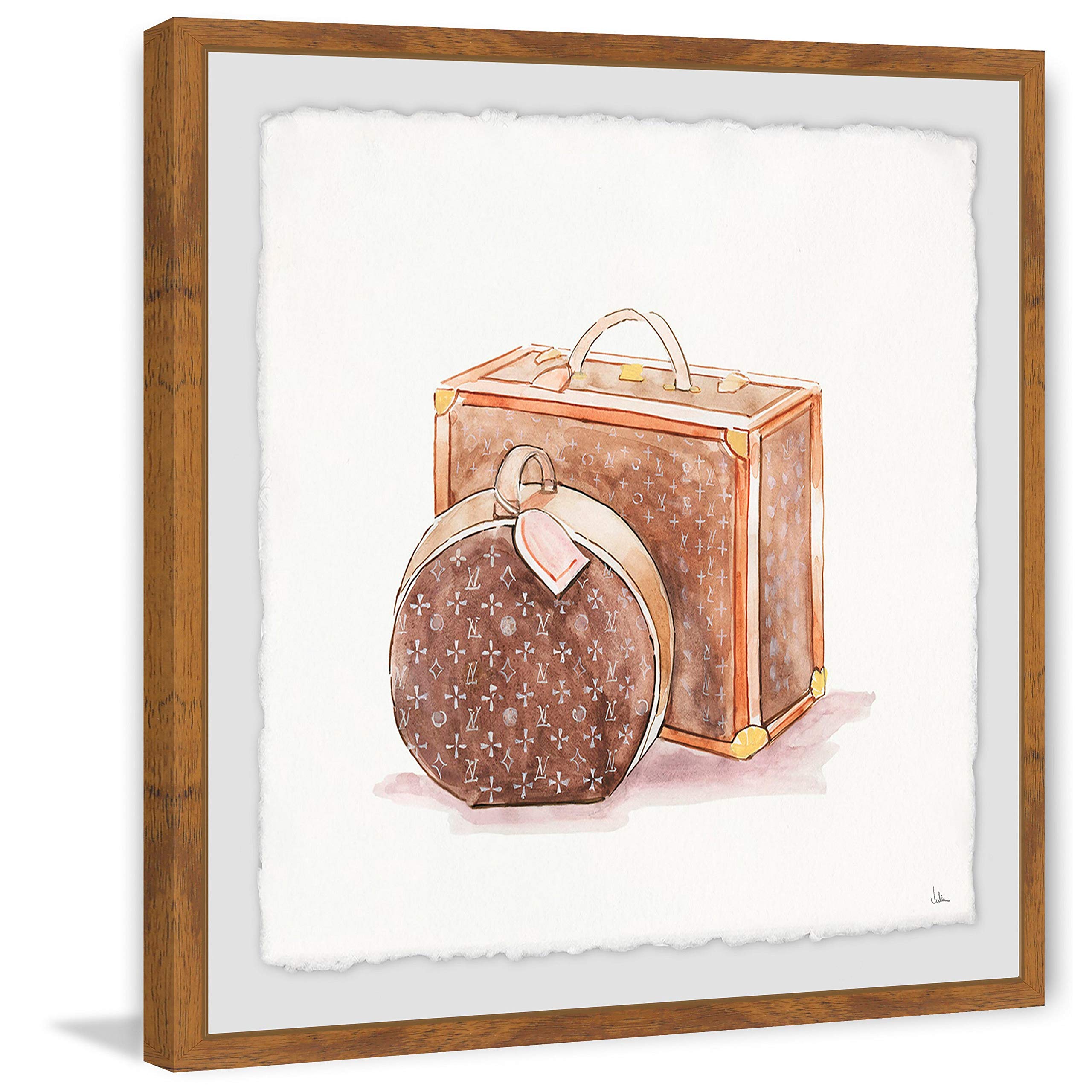 Handmade Framed Print 12x12 - Marmont Hill Wall Art for Home & Office Decor | Perfect for Living Room, Bedroom, or Gift