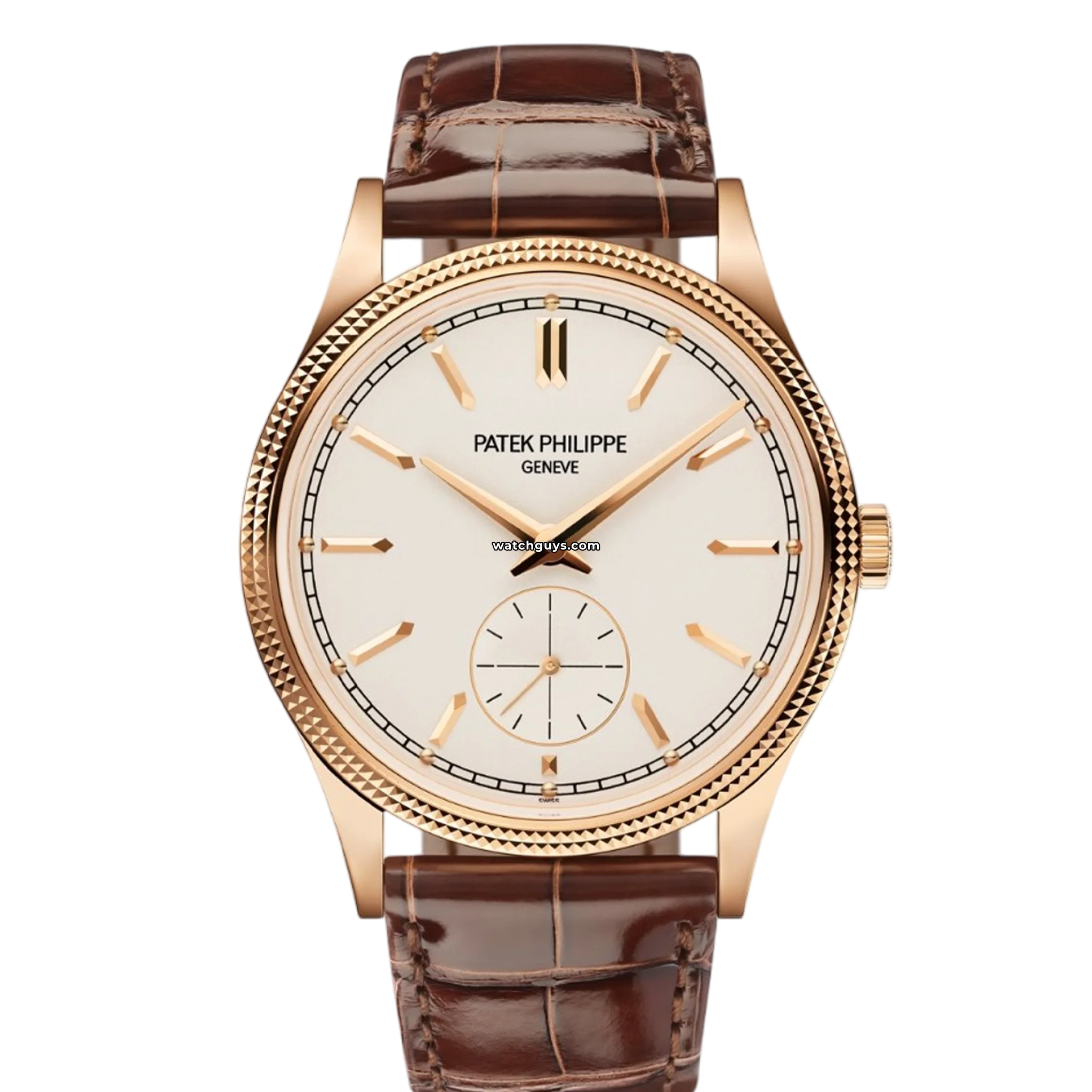 Patek Philippe Calatrava 6119R-001 18K Rose Gold Men's Luxury Watch - Elegant Dress Watch for Business & Formal Occasions
