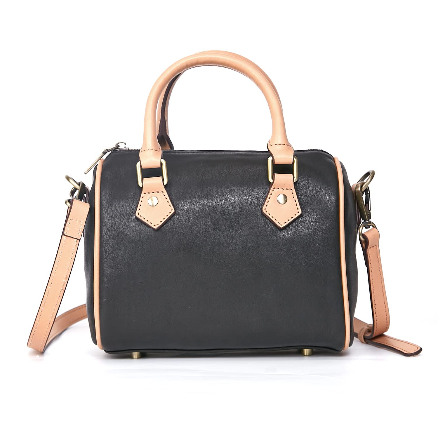 BOYATU Mini Leather Crossbody Bag for Women - Vintage Retro Small Handbag Purse - Perfect for Daily Use, Travel, and Evening Events