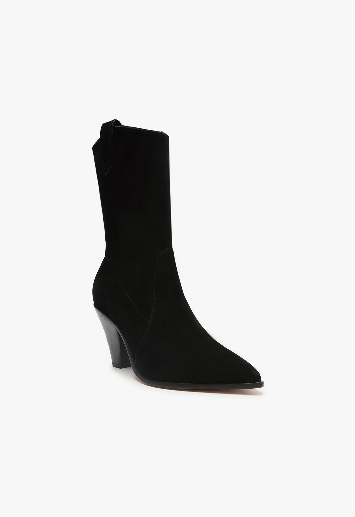 Mackie Women's Nubuck Leather Ankle Boots - Comfortable Casual & Dressy Booties for Fall Winter Fashion, Office Wear & Night Out