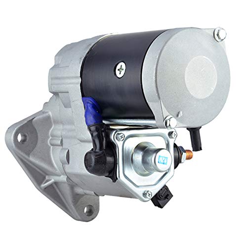New Holland T8.325 12V CW Starter Motor Replacement (2014) - Compatible with Part Numbers 504357253, 504357253R, 428000-736 - Heavy Duty Tractor Engine Starter for Agricultural Equipment & Farming Machinery