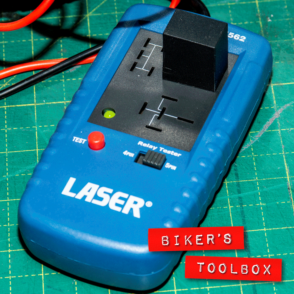 Motorcycle Relay Tester - 12V DC Universal Relay Circuit Tester for Motorcycles, ATVs & Cars - Diagnose Electrical Issues Quickly - Perfect for DIY Repairs & Maintenance