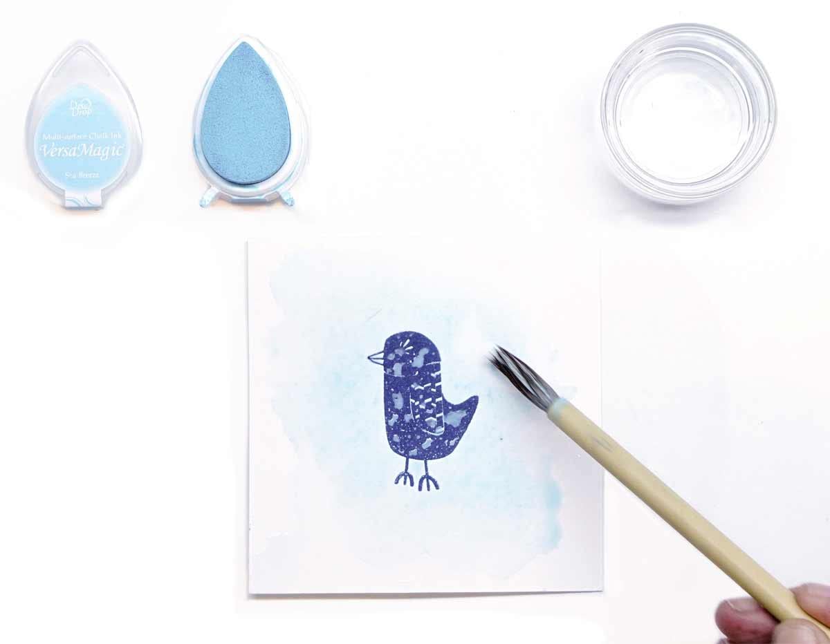 Tsukineko Versamagic Chalk-Finish Ink Pad - Turquoise | Acid-Free, Quick-Drying Stamp Ink for Scrapbooking, Card Making & DIY Crafts | Perfect for Paper, Wood & Fabric Projects