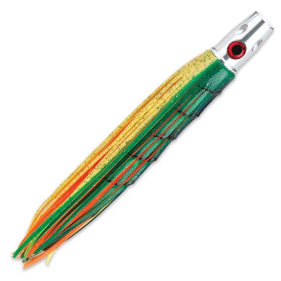 Red Eye 14 8oz Aluminum Jet Trolling Lure - Premium Saltwater Fishing Bait for Salmon, Trout & Walleye - Perfect for Deep Sea Trolling & Freshwater Fishing