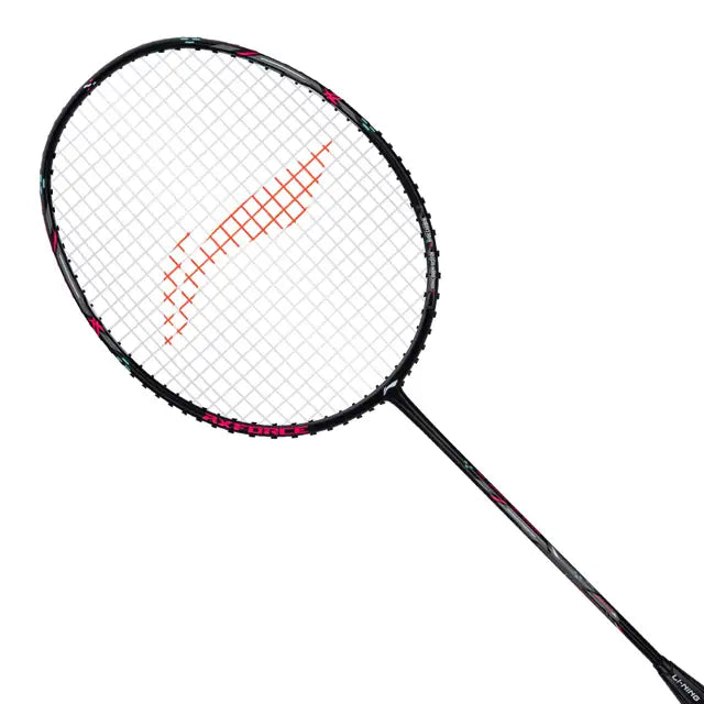 Li Ning Axforce Cannon Black Badminton Racket Unstrung - Professional Carbon Fiber Badminton Racket for Advanced Players | Perfect for Tournaments & Training | Made in China