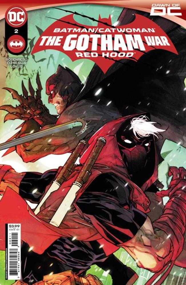 Batman Catwoman The Gotham War Red Hood #2 (Of 2) Cover A by Carmine Di Giandomenico - DC Comics Graphic Novel for Collectors & Superhero Fans - Perfect for Comic Book Displays & Batman Merchandise Collections