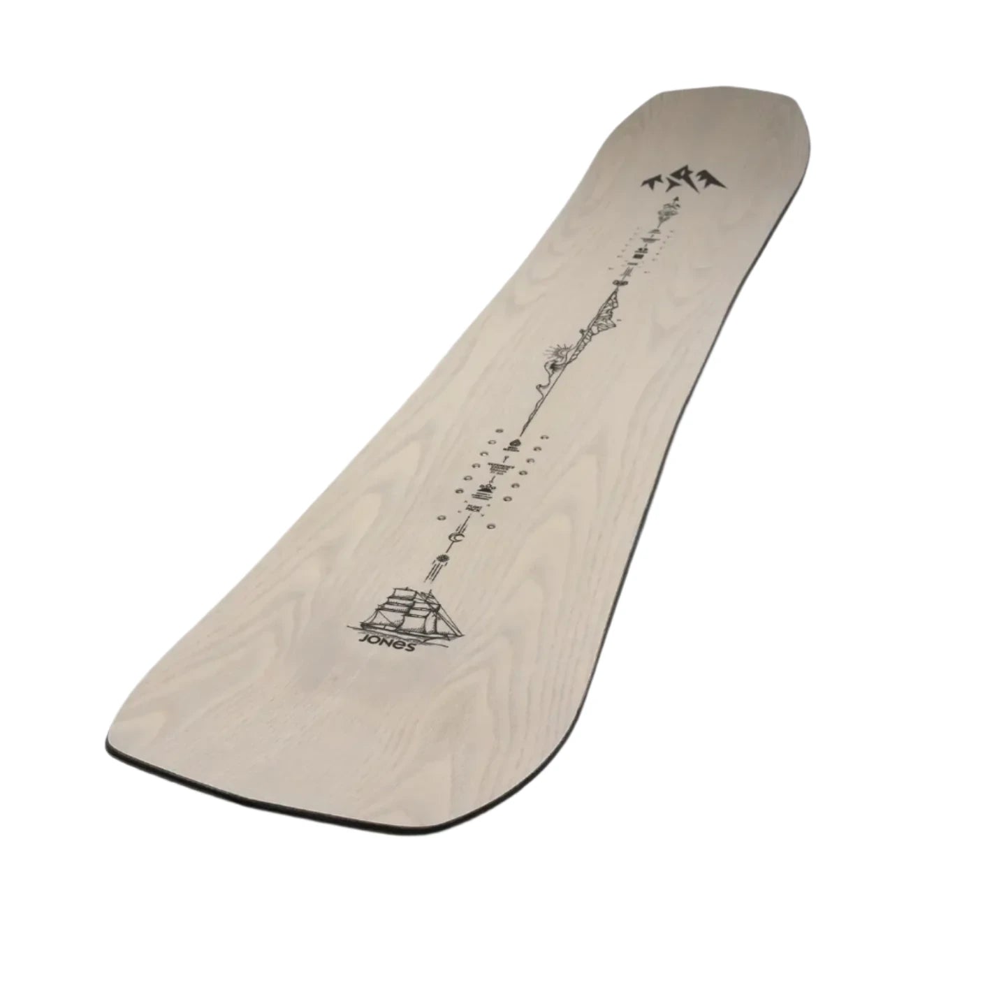 Jones Flagship Snowboard 2025 - Premium All-Mountain Snowboard for Men & Women | Best for Freeride, Powder & Park Riding | Durable Construction & Enhanced Control for All Skill Levels