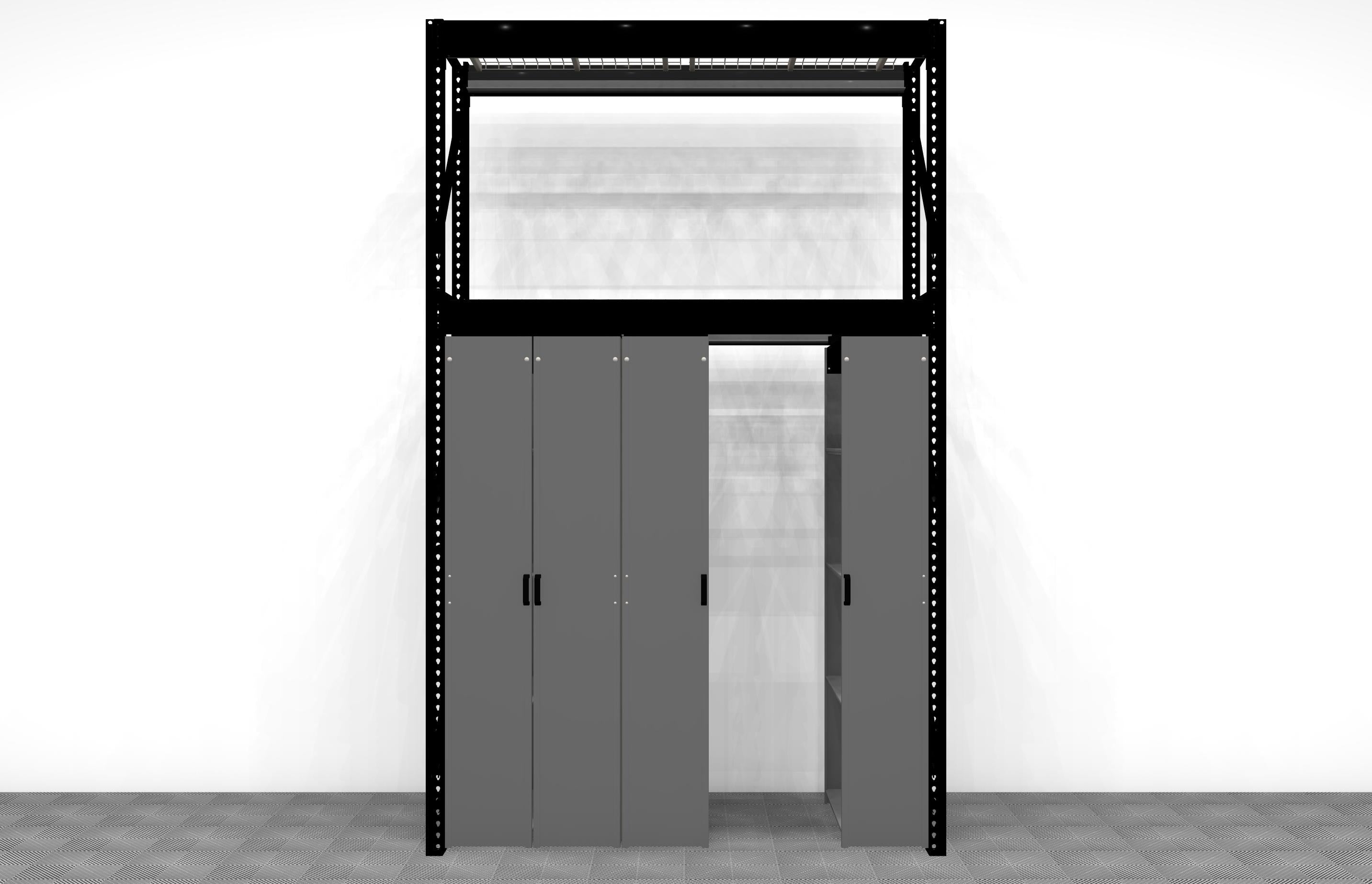 Levrack Heavy Duty Storage Shelving Units - Durable Metal Shelves for Garage, Warehouse & Home Organization