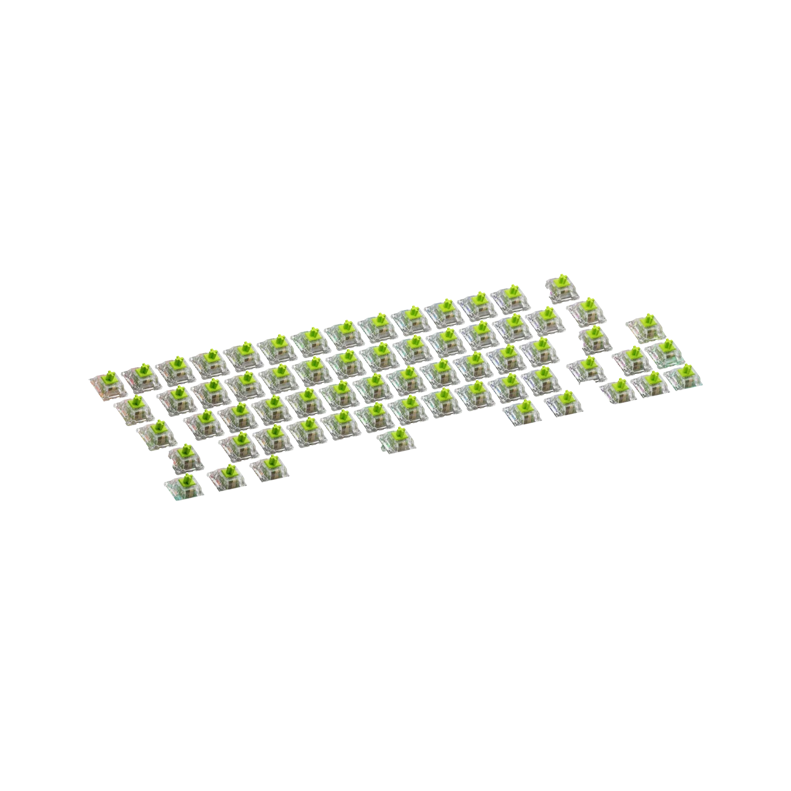 Glorious Raptor Mechanical Keyboard Switches - MX ANSI 65 Standard (Pack of 10) | Smooth Linear Switches for Gaming & Typing | Compatible with Custom Mechanical Keyboards