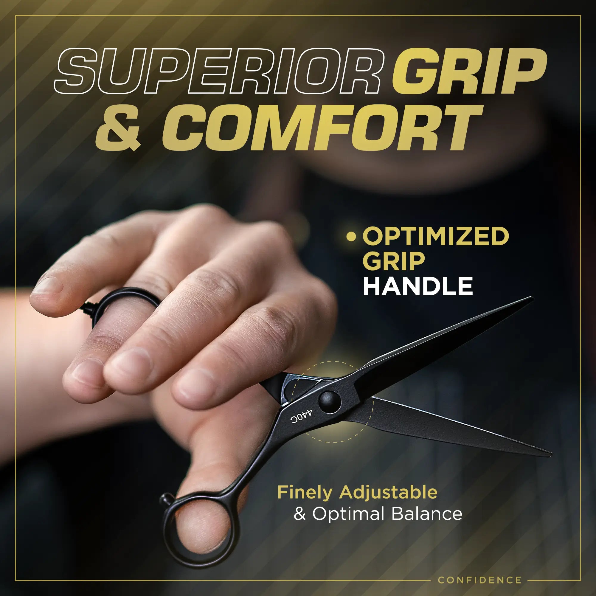 Ninja Kitchen Shears - Heavy Duty Stainless Steel Scissors for Cutting Meat, Poultry, Herbs & Vegetables - Perfect for Food Prep, Butchering & Cooking at Home