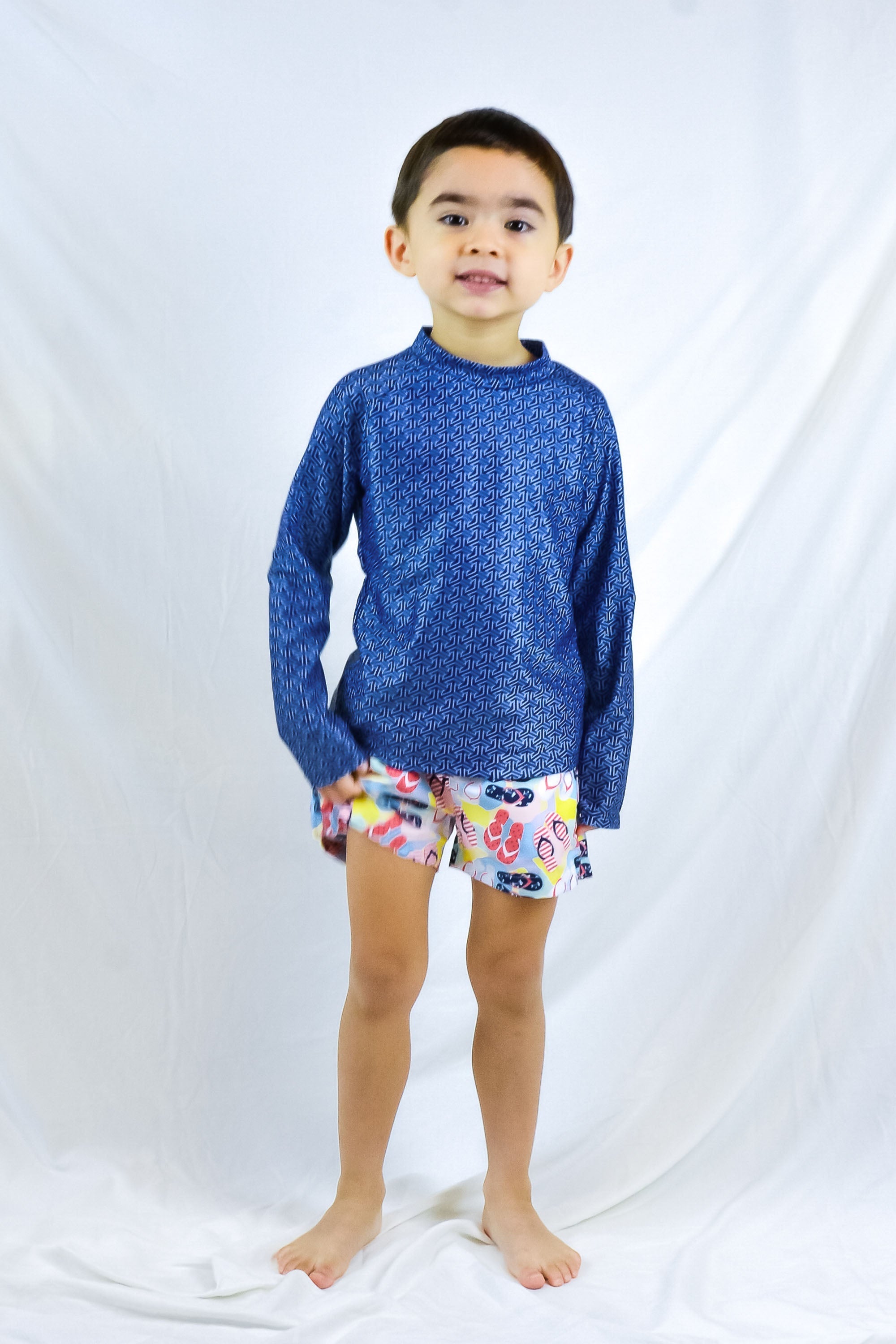 Southport Boys' Quick-Dry Swim Trunks with UPF 50+ Sun Protection - Comfortable Beach Shorts for Swimming, Surfing & Summer Vacations